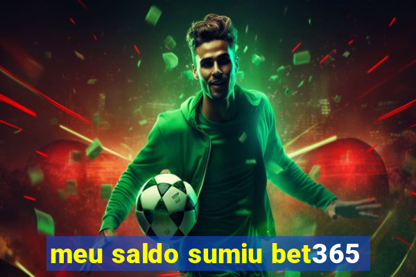 meu saldo sumiu bet365